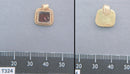 Pingente Letra Inicial Banhado a Ouro 18K