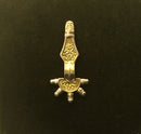 Pingente Medalha Nossa Senhora Banhado a Ouro 18K
